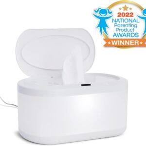 Munchkin Touch-Free Baby Wipe Warmer with Nightlight & Motion Sensor, White - Image 6