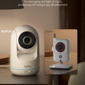 360° Baby Monitor with 3X Zoom & Rotatable Camera - VOX, No Wi-Fi, IPS 720p - Image 5