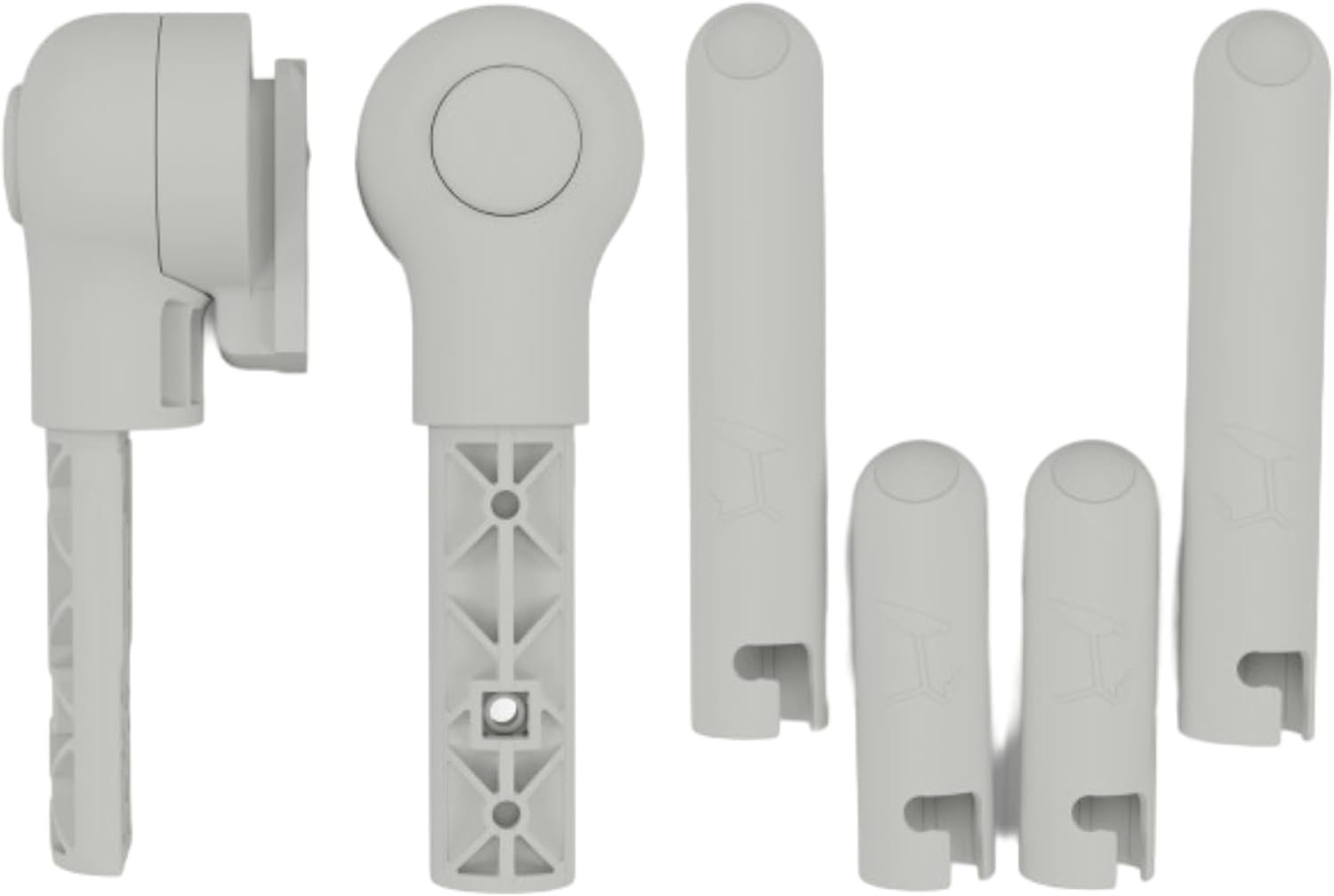 Cybex LEMO 2 Adapter Set - Attaches LEMO Bouncer Nest to the LEMO Chair Frame - Light Grey