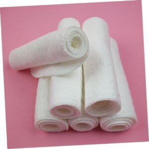 10-Pack Washable Cotton Diapers | Soft, Breathable, Durable Change Pads - Image 9