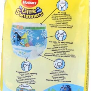Huggies Little Swimmers Disposable Swim Diapers, Small, 12-Pack - Pink/Blue - Image 4