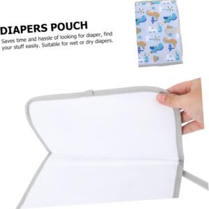 Portable Folding Diaper Changing Pad Mat – Travel-Friendly Grey Design - Image 6