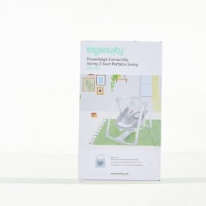 Inspiration 2-in-1 Baby Swing & Seat: Battery-Saving, Nature Sounds, 0-9 Months - Image 23