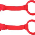 PEPLAYTAL 2pcs Walking Safety Rings Durable Pull Rings for Newborns for Standing Walking Assistance