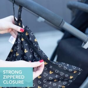 Disney Minnie Mouse Waterproof Wet Bag | Washable & Reusable for Travel, Beach & More - Image 4