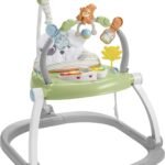 Fisher-Price Jumperoo Baby Bouncer and Activity Center with Lights and Sounds, Sweet Snugapuppy SpaceSaver