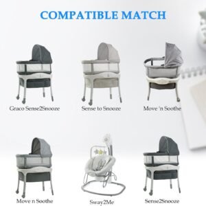 9V Charger for Graco Baby Bassinet & Swing - Sense2Soothe, Soothe My Way - Image 2
