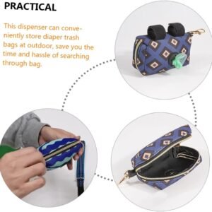 Toddmomy Diaper Bag Dispenser - 2 Pack Portable Trash Bag Organizer - Image 8