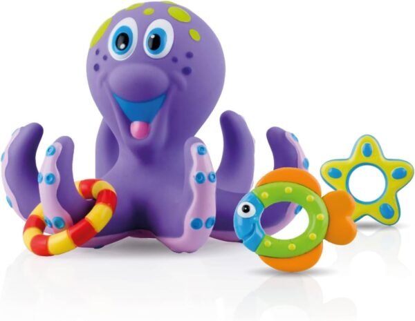 Nuby Purple Octopus Bath Toy