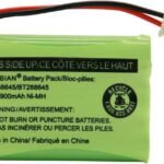 BAOBIAN BT188645/BT288645 Battery Pack 3.6V 900mAh Ni-MH Compatible with VTech VM312 VM3251 VM3252 VM3261 Motorola MBP481 MBP482 MBP483 Digital Video Baby Monitor