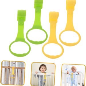 4pcs Portable Nursery Stand-Up Pull Rings for Newborns - Lightweight & Comfortable - Image 3