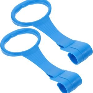 Kisangel 1 Pair Durable Pull Rings for Gym Exercises