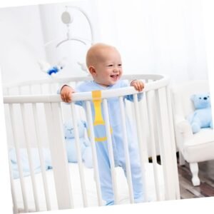 4-Pack BESPORTBLE Crib Hanging Pull Rings for Ergonomic Safety & Durability - Image 4