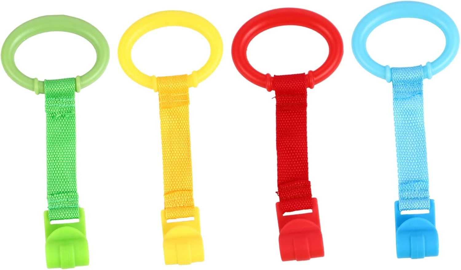 LOLIPPYY 4-Pack Crib Hand Rings