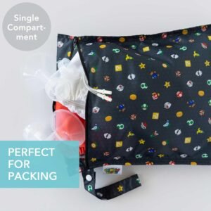 Bumkins Waterproof Wet Bag with Zipper | Reusable & Durable Storage - Image 2