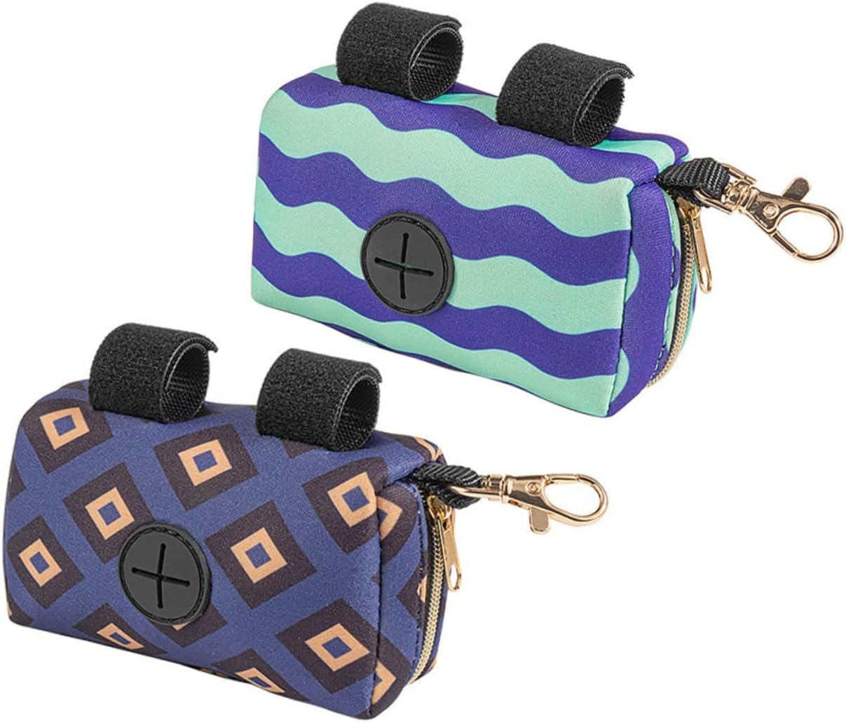 COOPHYA 2Pcs Portable Diaper Bag Dispenser Durable Essentials Trash Bag Holder for Outdoor Use Convenient