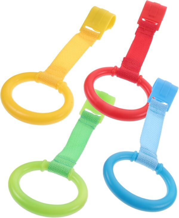 OFFIGAM 4pcs Crib Pull Rings