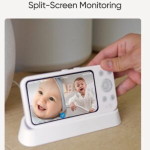 Eufy Baby Monitor E21 Add-On Camera: 4K UHD, 330° Pan, Night Vision - Image 3