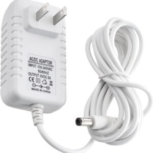 5V Power Cord Replacement for Graco Duetsoothe Swing, Charger for Simple Sway Swing and Nova Baby Swing, 6.6FT Power Adapter Supply Cord, White