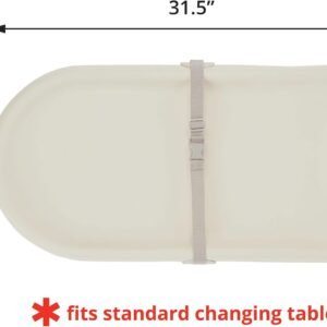 Skip Hop Light-Up Baby Changing Pad – Wipeable & Contoured, Fits Standard Tables - Image 5
