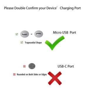 13ft Micro USB Charger Cable for Baby Monitors - Compatible with LBTech, Owlet, Infant Optics, eufy & More - Image 2