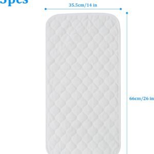 3-Piece Waterproof Baby Change Mat Set | Travel-Friendly, Foldable Diaper Pads - Image 3