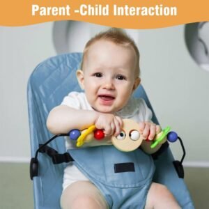 Adjustable Toy Bar for Baby Bouncers & Bassinets - Infant Toy Accessory - Image 5