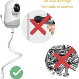 HelloBaby Baby Monitor Mount for HB65, HB6250, HB6550 Pro & More - Image 6