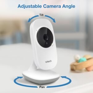 VTech VM819-2 Baby Monitor with 2 Cameras, 2.8” Screen & Night Vision - Image 4