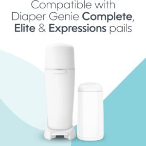 Diaper Genie Pail Refills, 3-Pack - Blue Diaper Disposal Bags - Image 3