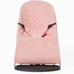Fabric seat for Bouncer Belltop Compatible with Babyjörn Bouncer (Cover, seat): Balance, Soft & Bliss. Cover for Baby Bouncer. Baby seat for Hammock: Ergonomic fit. Hypoallergenic Poly Cotton - Pink