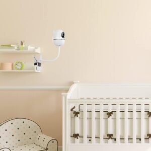 Flexible Baby Monitor Mount for HelloBaby & ANMEATE Models - No Tools Needed - Image 4
