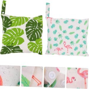 UPKOCH 4-Pack Portable Diaper Bags - Lightweight Travel Organizer for Essentials - Image 5