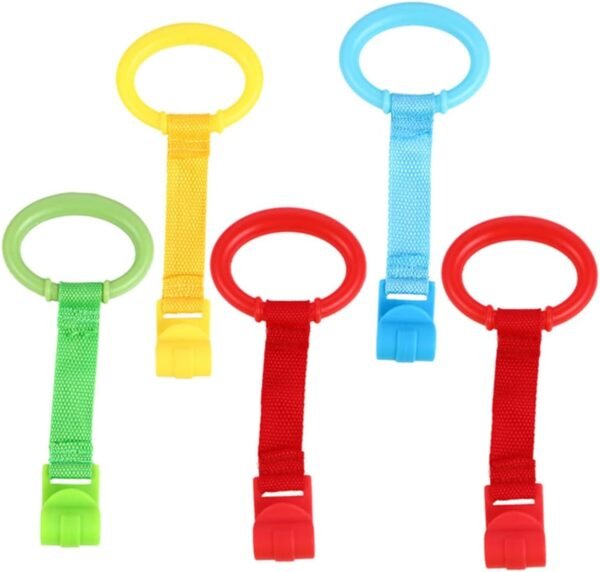HANABASS 5pcs Lightweight Stand Up Pull Rings