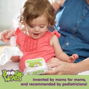 Gentle Baby Nose Wipes - Vitamin E, Aloe, Chamomile (30 Count) - Image 7