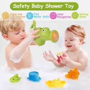 16PCS Water Table Toys for Toddlers 1-3 | Bath & Pool Fun for Ages 6-12M - Image 6