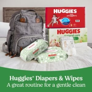 Huggies Natural Care Sensitive Baby Wipes, Unscented & Hypoallergenic, 960 Count - Image 10