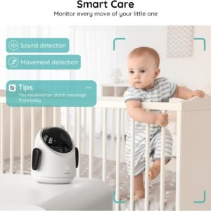 Smart WiFi Baby Monitor 1080P HD with 4.3" Display & Night Vision - Image 3