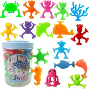 Aykzaqe 36 PCS Bath Toys for Toddlers