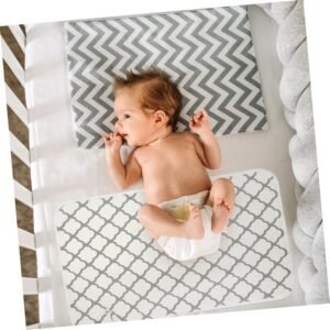 Portable Washable Changing Pad - Skin-Friendly Lightweight Travel Mat - Image 5