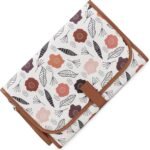 Travel Change Mat Infant Newborn Diaper Changing Pad with Carrying Strap Portable Foldable Sheet Bed Pad Baby Essential