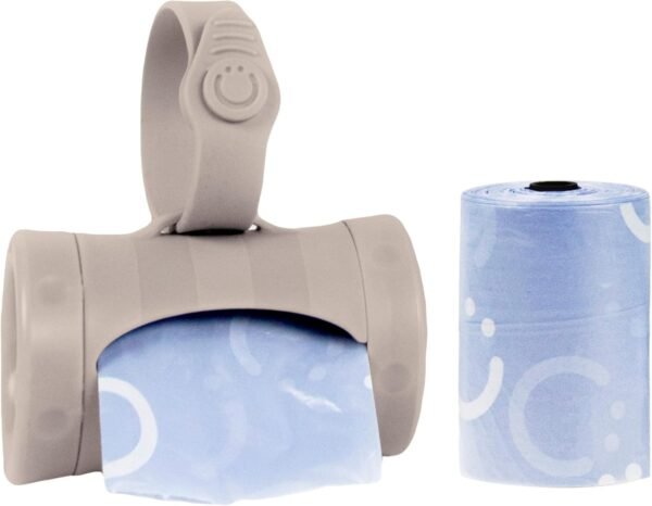On-the-Go Bag Dispenser for Baby Travel, Diaper Bag Accessory Must Have for Newborns, Helpful Baby Accessory, Taupe