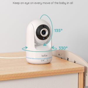 360° Baby Monitor with 3X Zoom & Rotatable Camera - VOX, No Wi-Fi, IPS 720p - Image 7