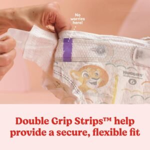 Huggies Little Movers Size 5 Diapers (27+ lbs) - 58 Count Pack - Image 8