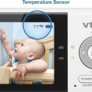 VTech VM819-2 Baby Monitor with 2 Cameras, 2.8” Screen & Night Vision - Image 9