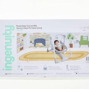 Inspiration 2-in-1 Baby Swing & Seat: Battery-Saving, Nature Sounds, 0-9 Months - Image 20
