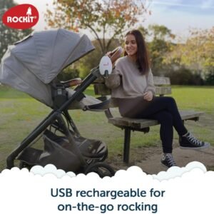Rockit Portable Baby Rocker - USB Rechargeable & Travel-Friendly - Image 6
