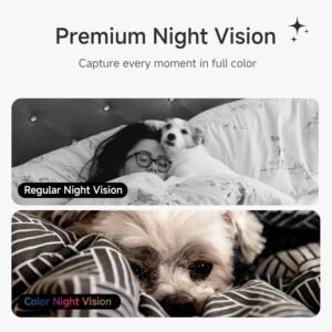 2K Indoor Security Camera with 360° Pan/Tilt & Night Vision | Noorio CL200 - Image 8