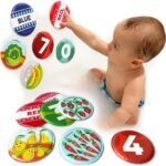Floating Baby Flash Cards for Bathtub