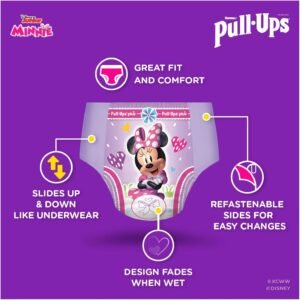 Girls 3T-4T Potty Training Underwear - 96ct Cool & Learn Pull-Ups - Image 3